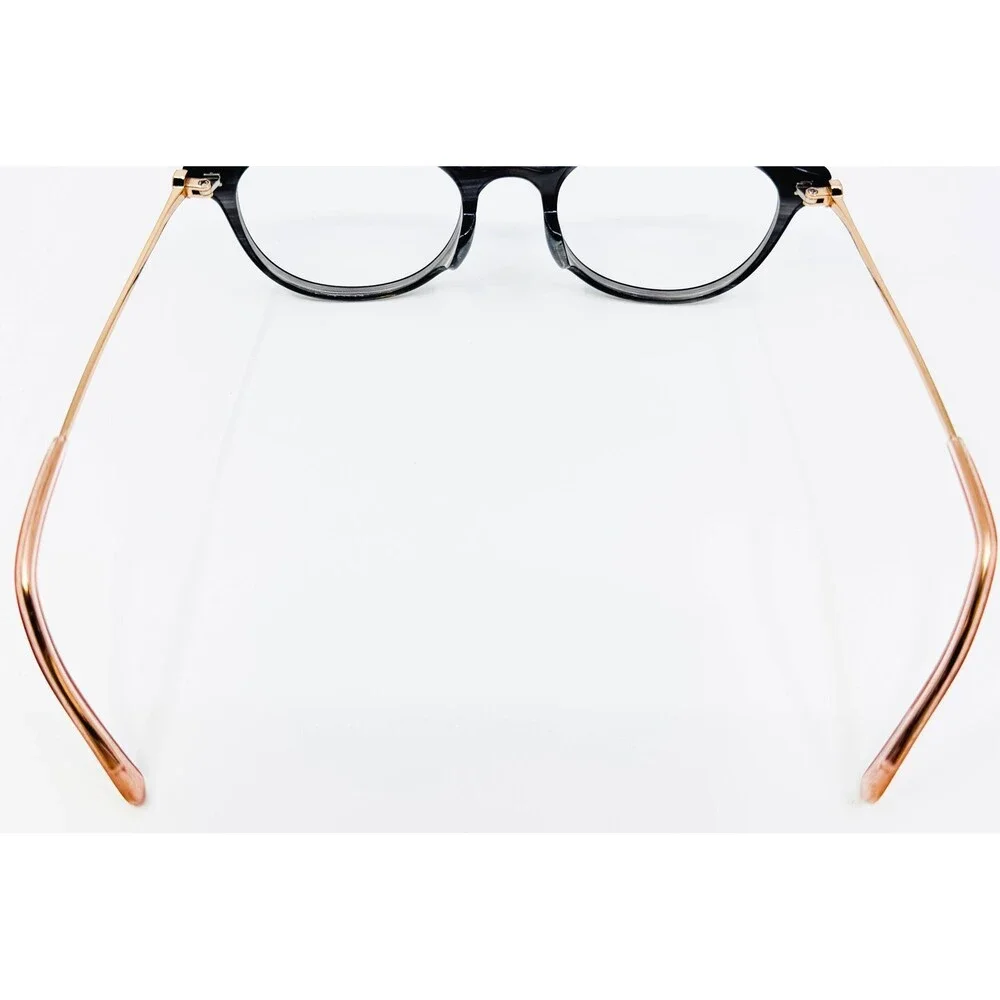 Jill Stuart Eyeglasses Womens Gray JS420 492C Round Full Rim 49-20-140